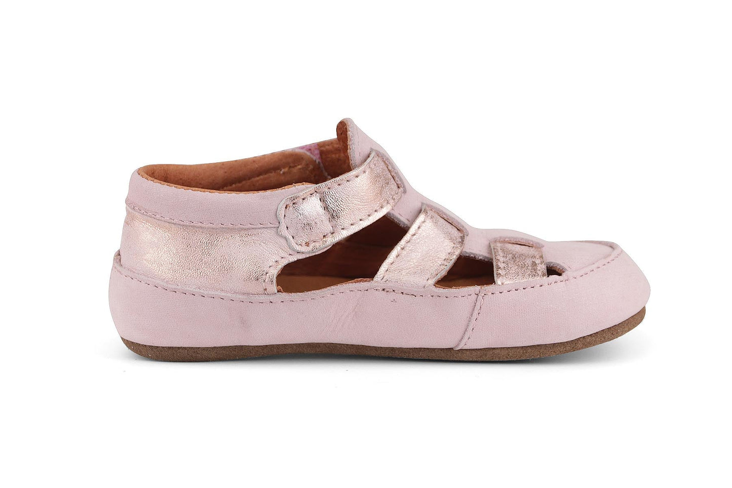 Obex Helis Kinder Breite Hausschuhe - Metallic-Rosa