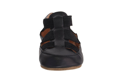Obex Helis Kinder Breite Hausschuhe - Schwarz