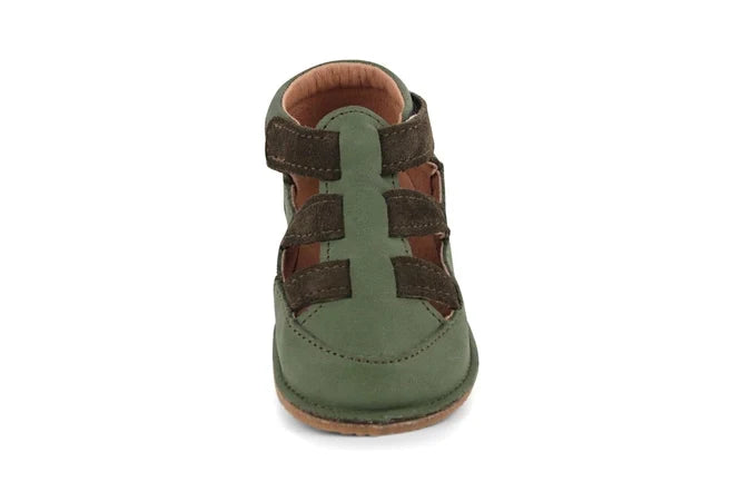 Obex Helis Kinder Sandalen - Waldgrün