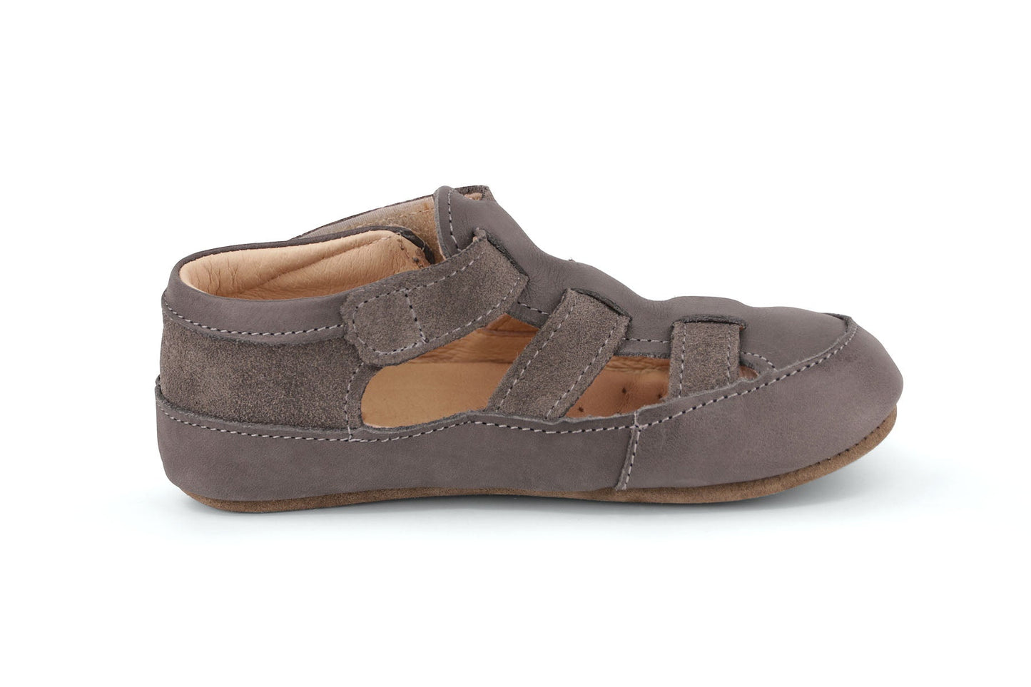 Obex Helis Kinder Breite Hausschuhe - Grau