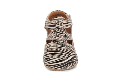 Obex Helis Kinder Sandalen - Zebramuster